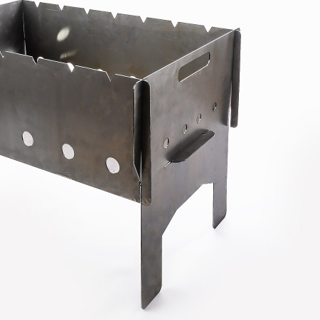 Collapsible steel brazier 550*200*310 mm в Балашихе