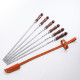 A set of skewers 670*12*3 mm in a leather quiver в Балашихе