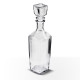 Бутылка (штоф) "Элегант" стеклянная 0,5 литра с пробкой  в Балашихе