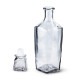 Бутылка (штоф) "Элегант" стеклянная 0,5 литра с пробкой  в Балашихе