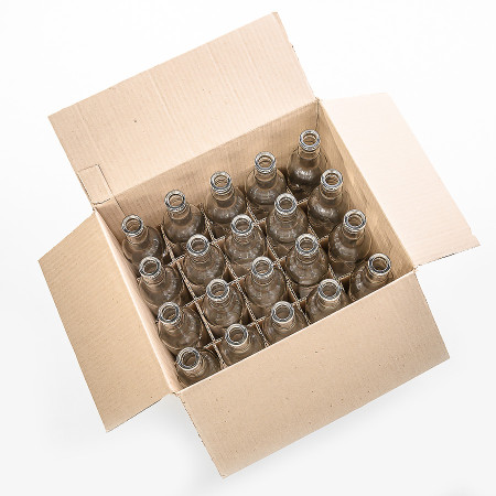 20 bottles of "Guala" 0.5 l without caps in a box в Балашихе