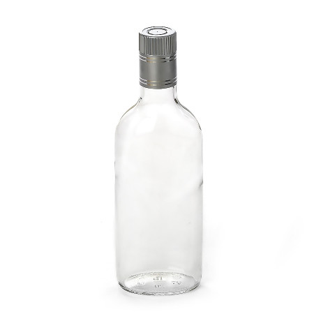Бутылка "Фляжка" 0,5 литра с пробкой гуала в Балашихе
